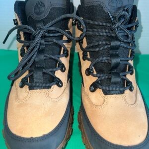Timberland Black and Tan Outdoor Boots